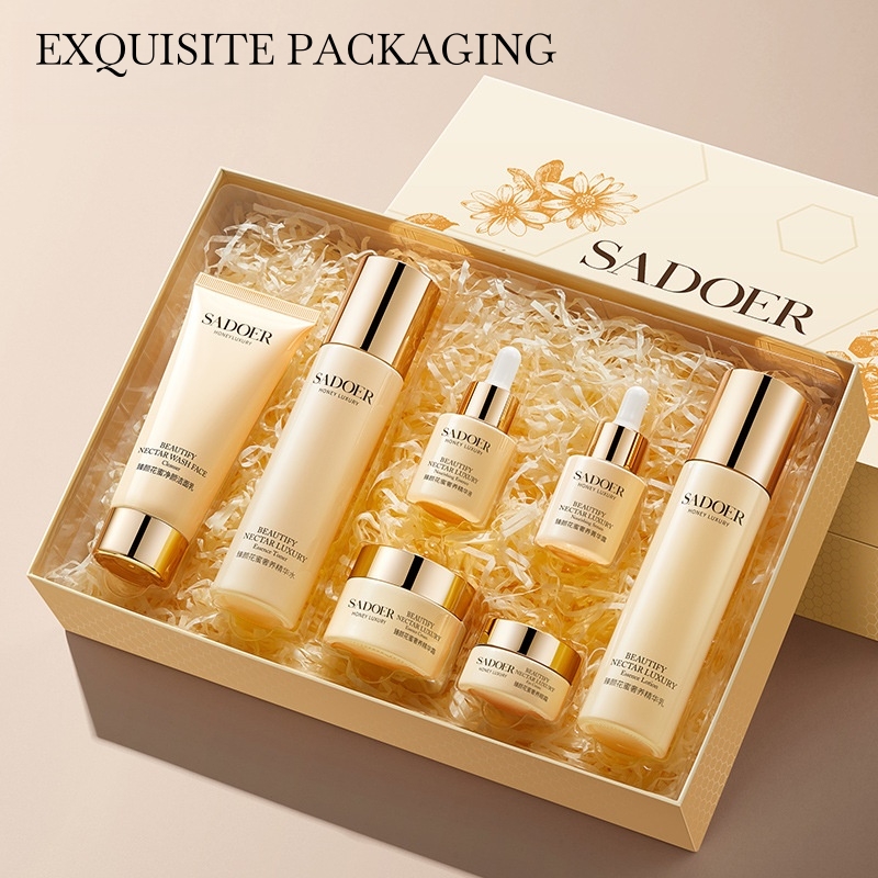 Luxury Natural Skincare - Zhenyan Flower Honey Luxurious Skincare Seven-Piece