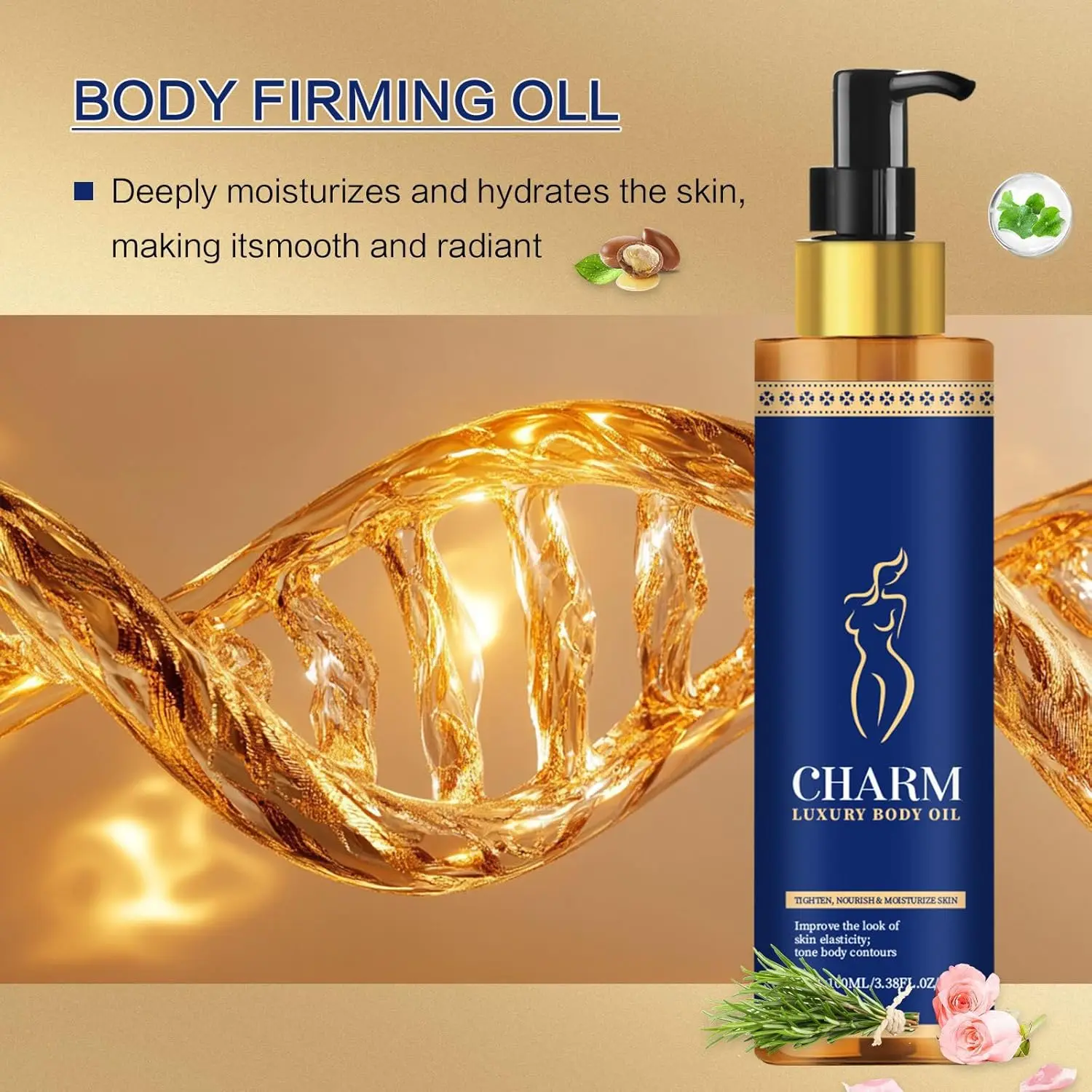 Firming Body Oil Luxury Body O - Luxury Skincare Lines review and price