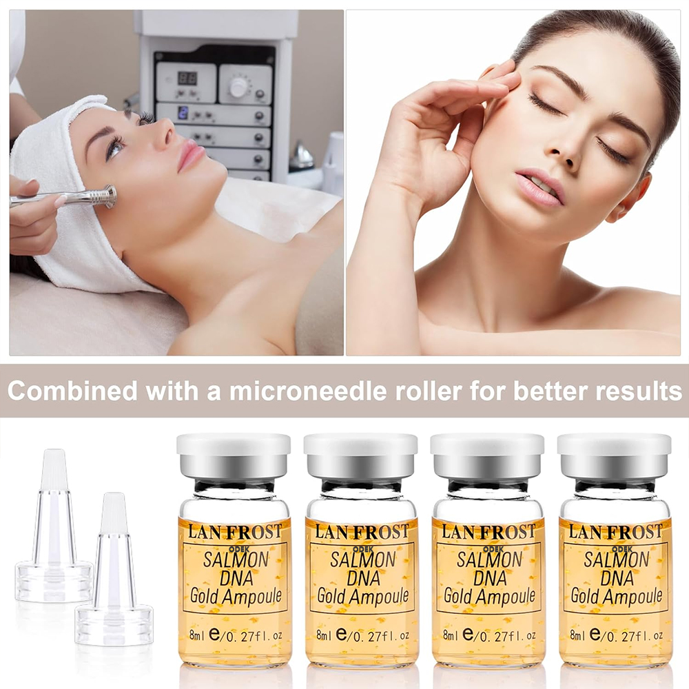 Korea 8ml Salmon DNA Gold Ampo - Luxury Skincare Korea review and price