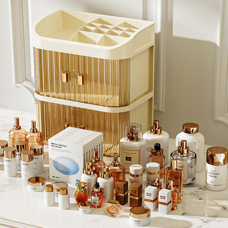 Cosmetics Storage Box Desktop  - Luxury Natural Skincare review and price
