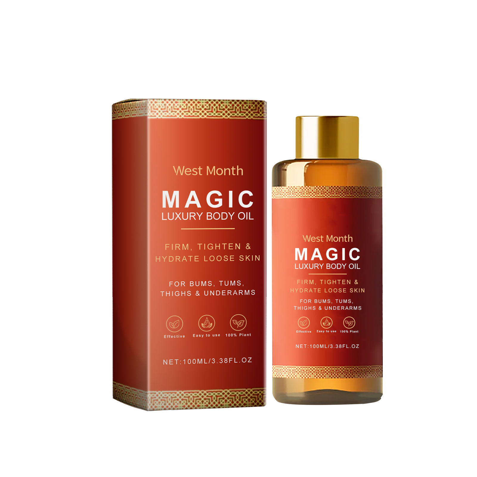 West Month Magic Luxury Body O - Luxury Natural Skincare review and price