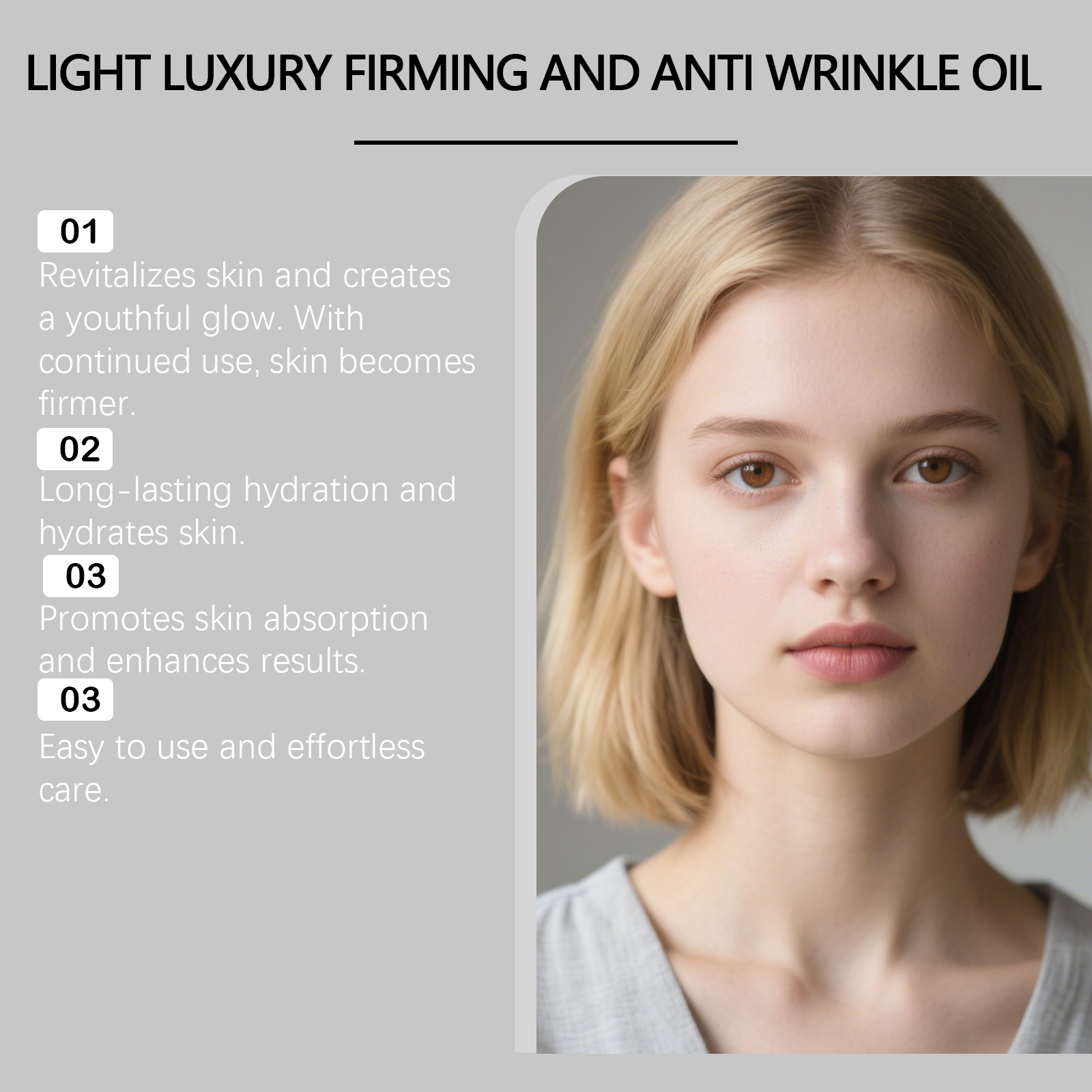 Firming Facial Care Oil Liftin - Luxury Natural Skincare review and price
