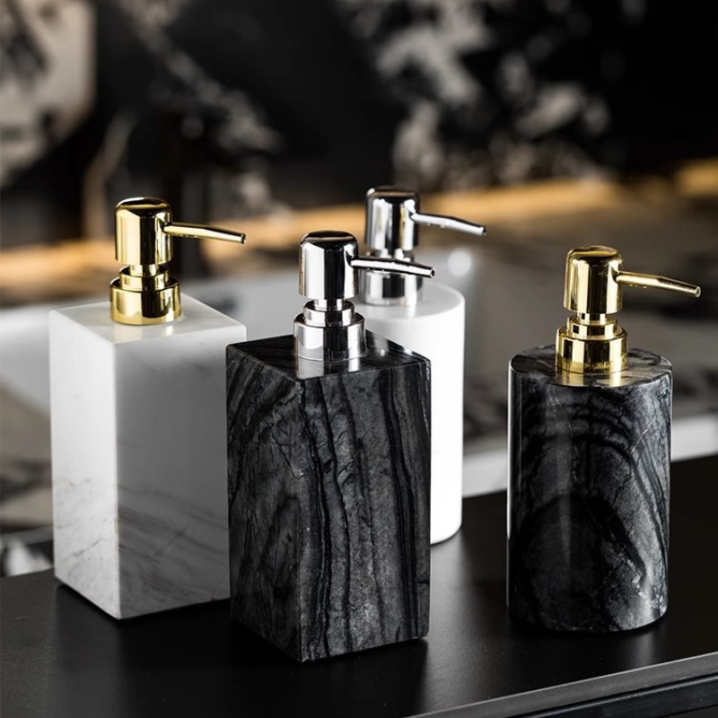Natural Marble Soap Dispenser  - Luxury Natural Skincare review and price
