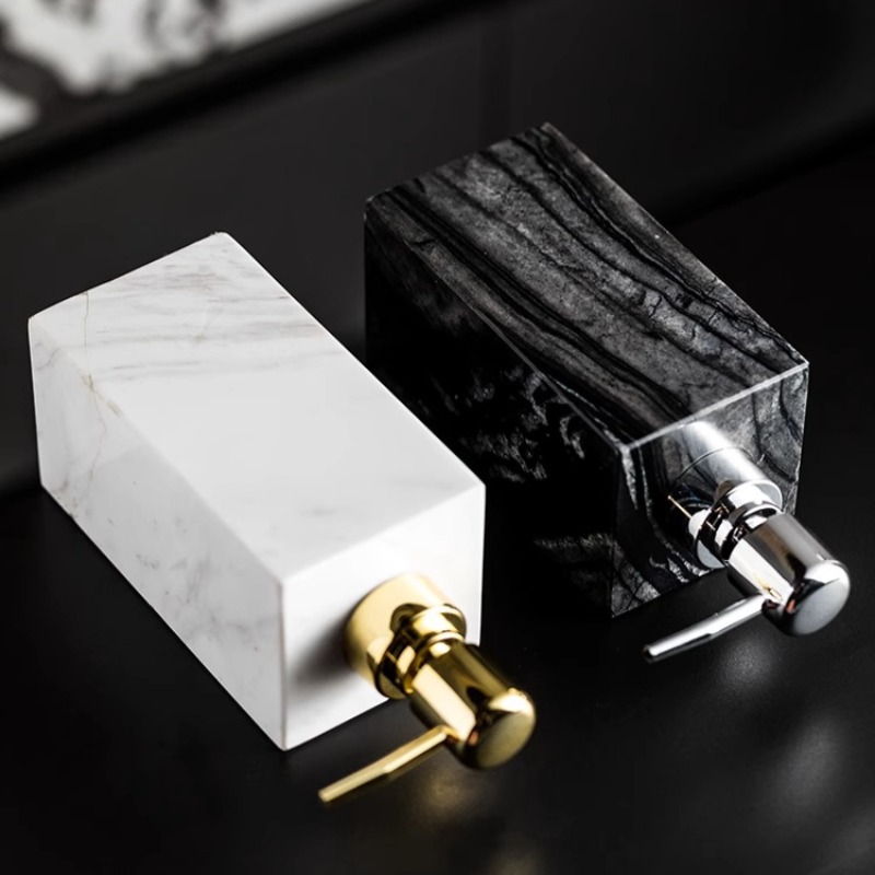 Natural Marble Soap Dispenser  - Luxury Natural Skincare review and price