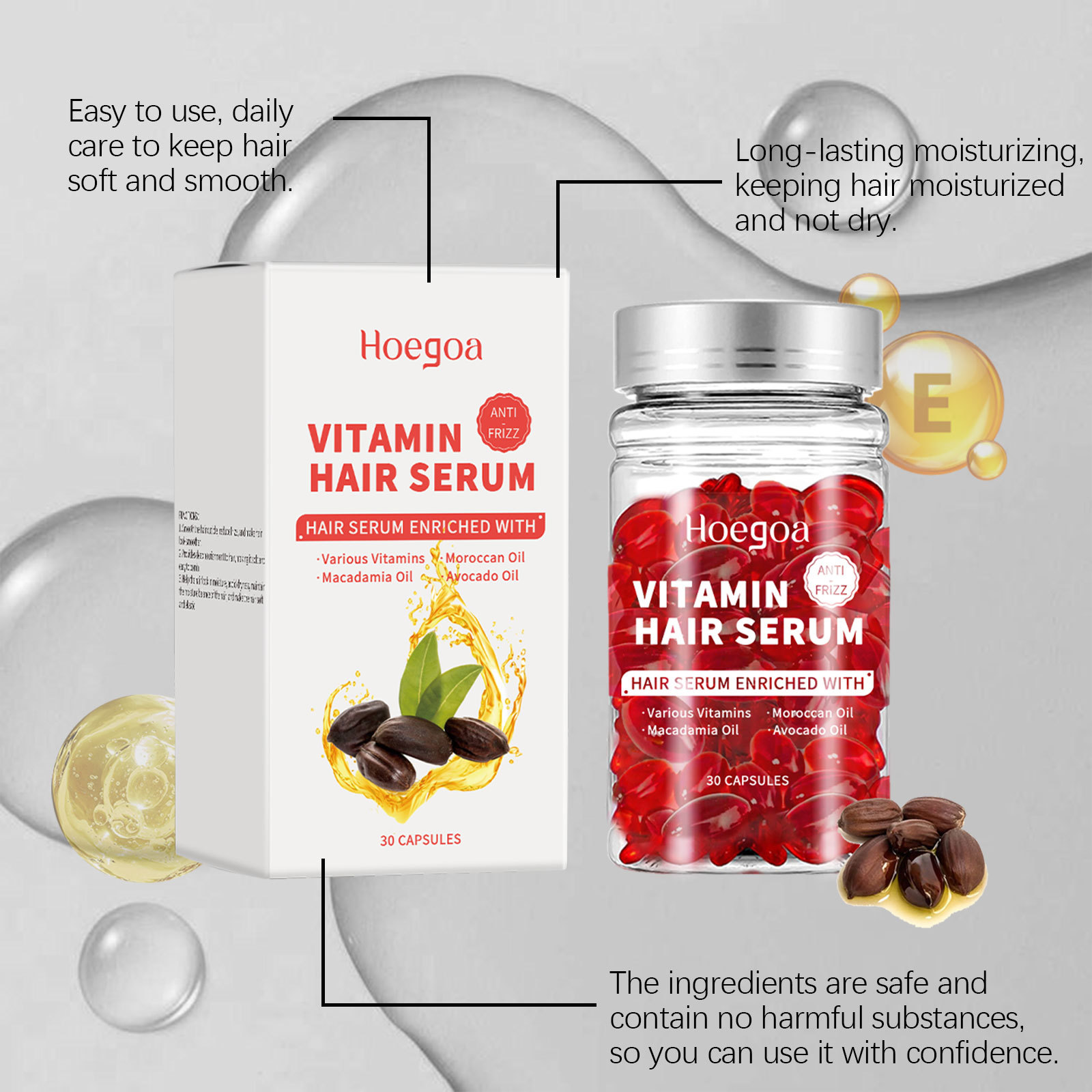 Vitamin Hair Care Serum Capsul - Growth Factor Serum review and price