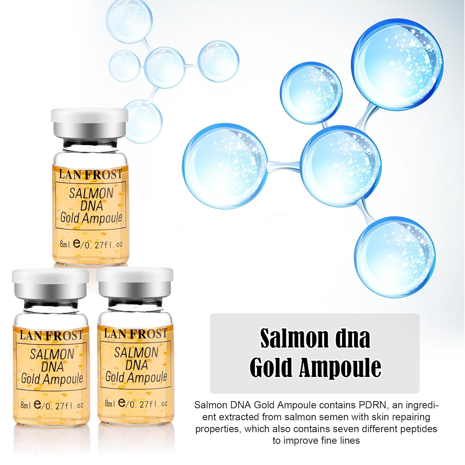8ml Gold Salmon DNA Ampoule Se - Growth Factor Serum review and price